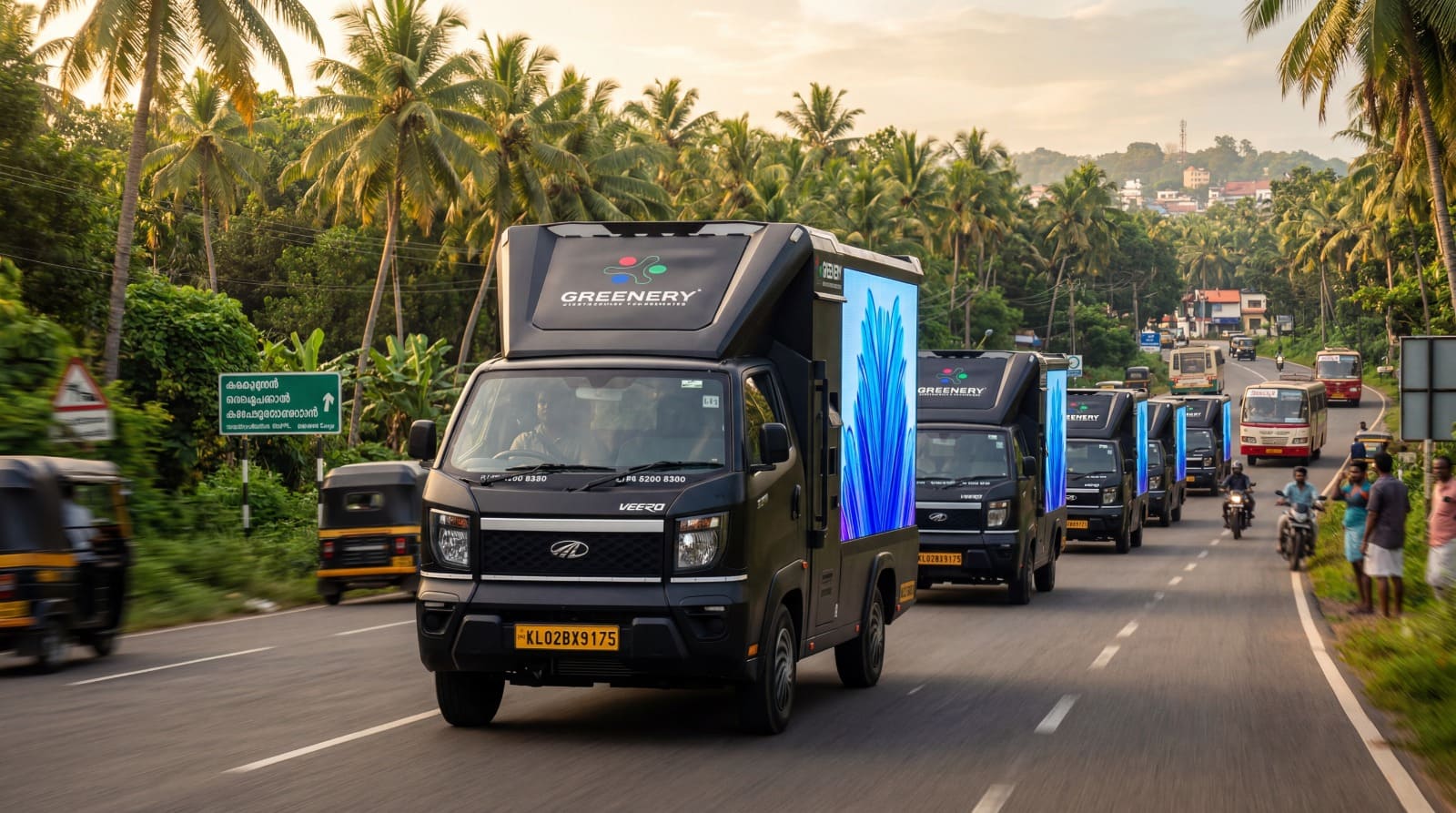 State-wide roadshow mobile LED van Kerala