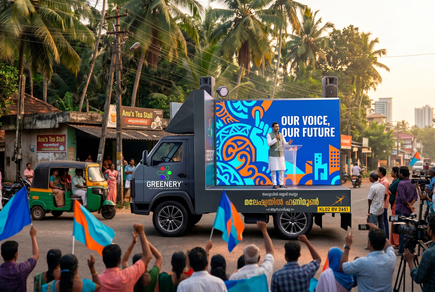 Renting Mobile LED Stage Vehicles for Political Campaigns and Roadshows