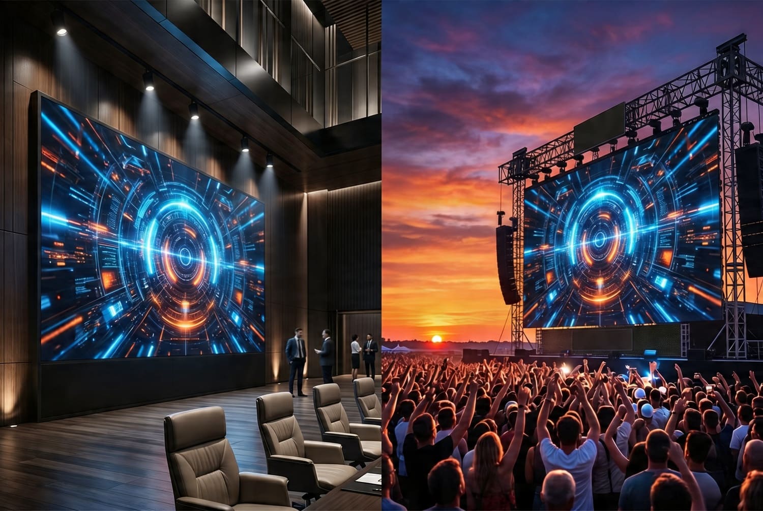 Stage LED Screen Rentals: Enhancing Large-Scale Festivals and Concerts