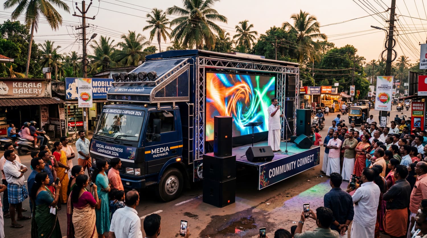 Political campaigns and social roadshows