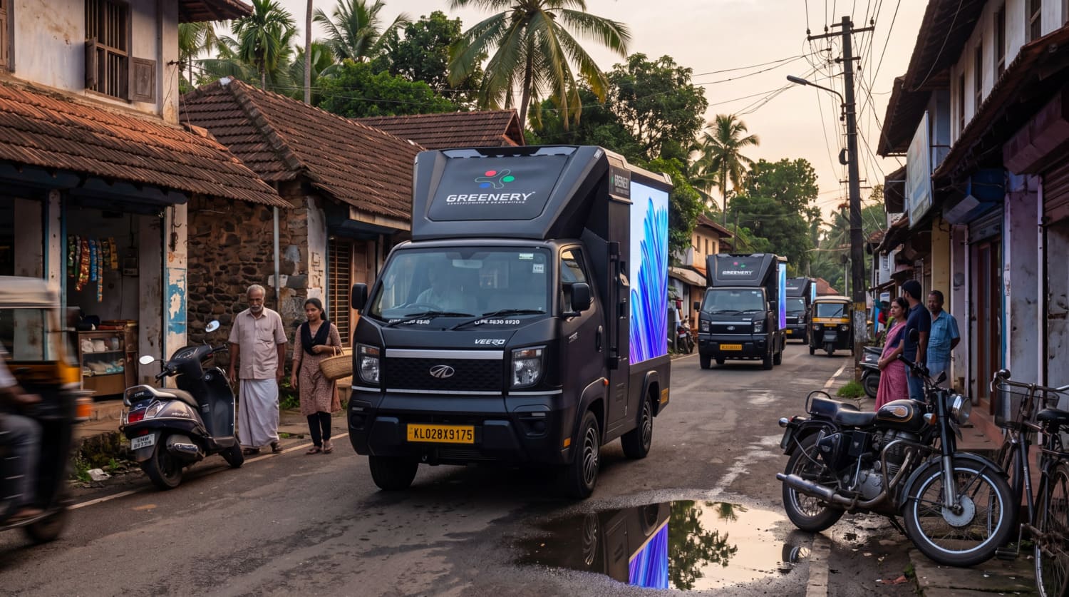 Mahindra Veero LED Van